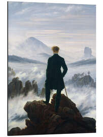 Magnettafel Der Wanderer über dem Nebelmeer - Caspar David Friedrich