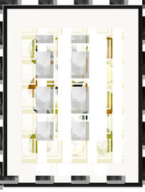 Gerahmter Kunstdruck Birnen