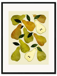 Framed art print Pears