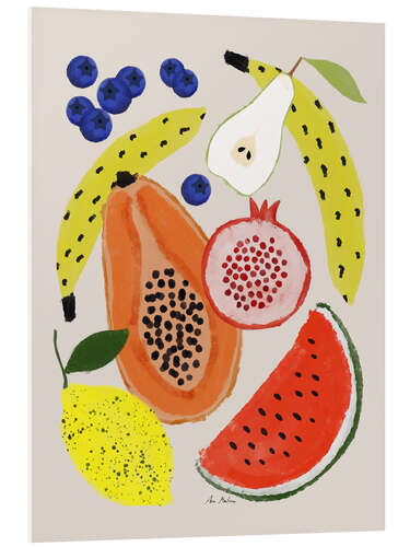 PVC print Fruits