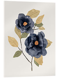 Akryylilasitaulu Blue roses