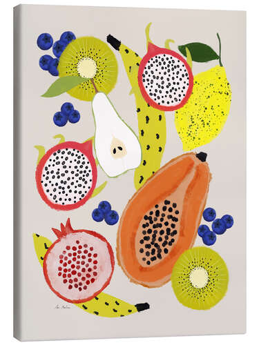 Canvas print Tropical fruits