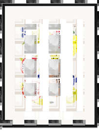 Gerahmter Kunstdruck Tropische Früchte