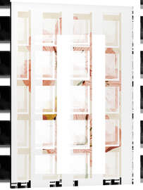 Magnettafel Blumen und Insekt