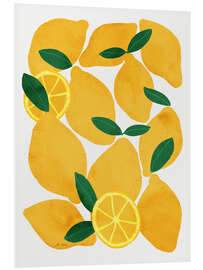 Foam board print Lemons