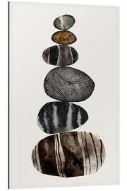 Magnettafel Steine im Gleichgewicht