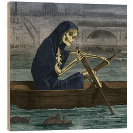 Print på træ The great stink (1858)
