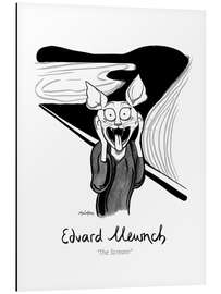 Cuadro de aluminio Edvard Mewnch - The Scream