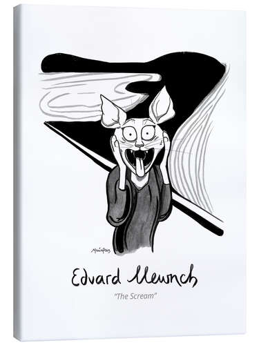 Canvas print Edvard Mewnch - The Scream