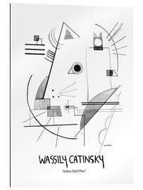 Gallery print Wassily Catinsky - Yellow Red Miau