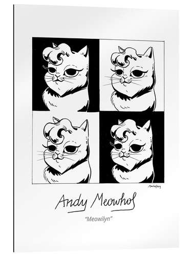 Galleriprint Andy Meowhol - Meowilyn