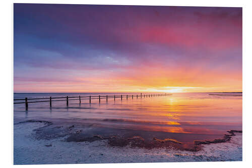 Tableau en PVC Sunrise on the beach