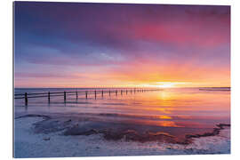 Gallery Print Sonnenaufgang am Strand