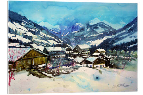 Gallery print Tirol, Winter in Alpbach