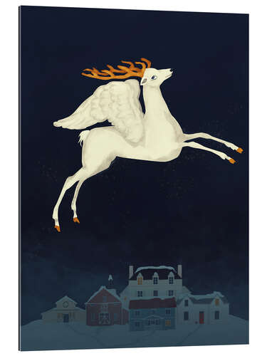 Gallery print Flying Deer