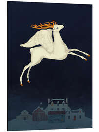 Magnettafel Fliegender Hirsch