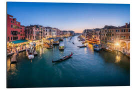 Cuadro de aluminio Grand Canal in the evening, Venice, Italy