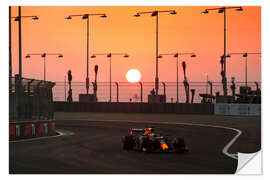 Wall sticker Max Verstappen, Saudi Arabia GP, 2021