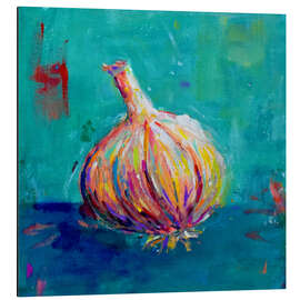 Magnettafel Knoblauchknolle