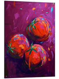 Magnettafel Drei Tomaten