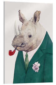 Quadro em plexi-alumínio Rhinoceros