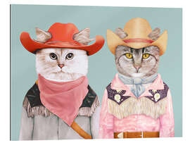 Galleritryk Cowboy Cats