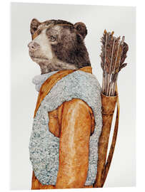 Cuadro de metacrilato Hunter Bear - Animal Crew