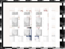 Gerahmter Kunstdruck Kaladie Pflanze