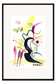 Gerahmter Kunstdruck Welten von Salvador Dali