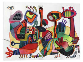 Quadro em PVC Surrealism for the Little Ones