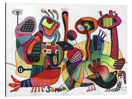 Magnettafel Surrealismus für die Kleinen