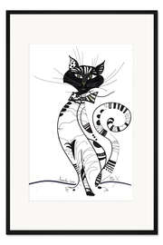 Gerahmter Kunstdruck Mr. X