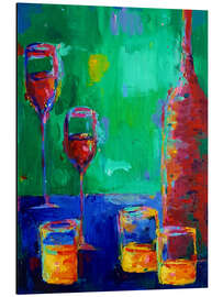 Magnettafel Wein und Whisky