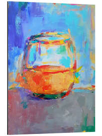 Magnettafel Whiskey Glas