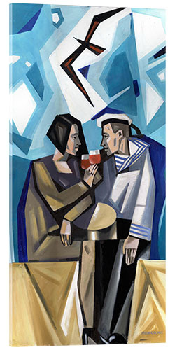 Akryylilasitaulu A sailor and his bride