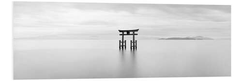 Stampa su PVC Torii am Biwa See in Japan