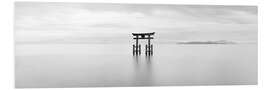 Stampa su PVC Torii am Biwa See in Japan