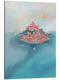 Magnettafel Mont-Saint-Michel