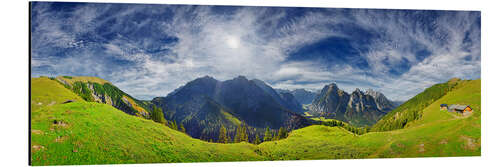 Alumiinitaulu Karwendel Großer Ahornboden