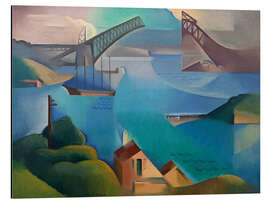 Tableau en aluminium The bridge