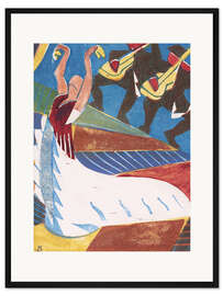 Gerahmter Kunstdruck Argentinien (Die spanische Tänzerin)