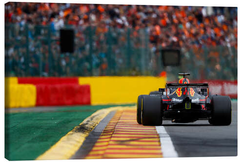 Leinwandbild Belgian GP: Max Verstappen, Formula 1, 2018