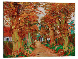 Magnettafel Allee der Lindenbäume