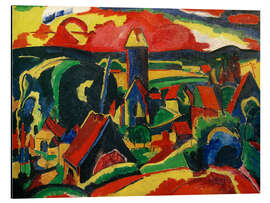 Magnettafel Dornberg (Blick vom Mühlenberg in Richtung Kirchdornberg)