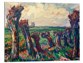 Gallery print Landscape with Willows