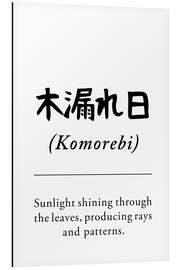 Magnettafel Komorebi