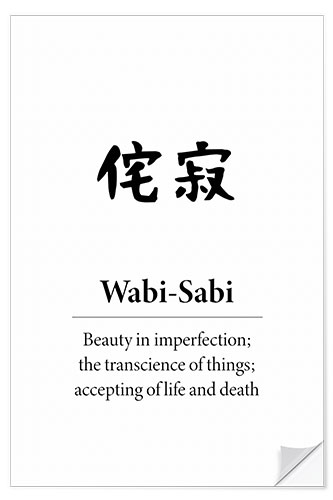 Wall sticker Wabi-sabi