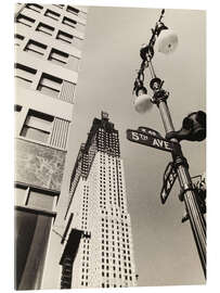 Acrylic print New York, 5th Avenue