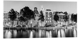Stampa su vetro acrilico  Keizersgracht in Amsterdam - Dieterich Fotografie