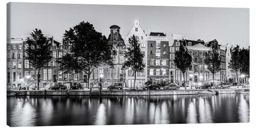 Canvas print Keizersgracht in Amsterdam